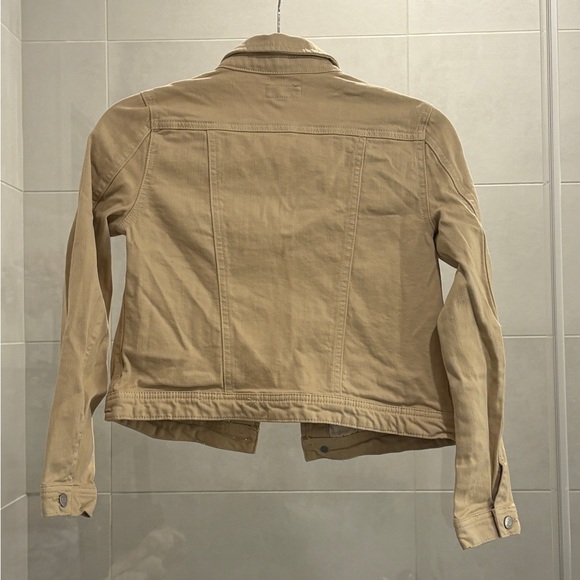 ๐งฅ Girls Tractr Tan Denim Jacket - Size MD (EUC) ๐ค - Picture 5 of 7